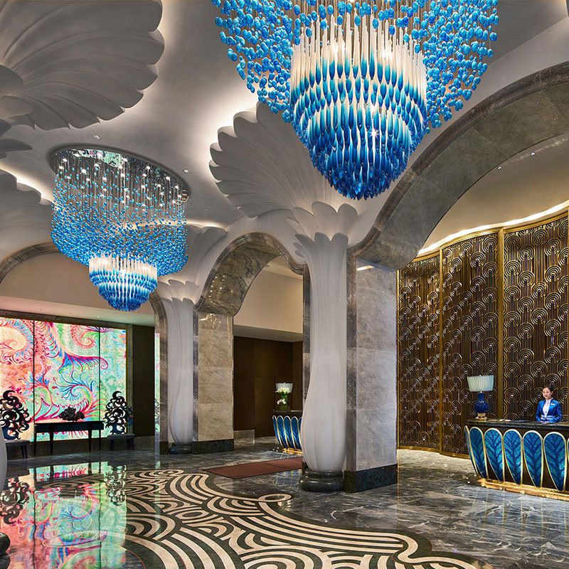 五星级酒店大堂吊灯  