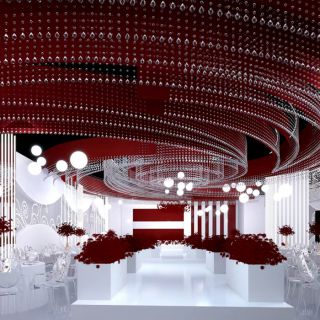 大型婚庆水晶吊灯定制